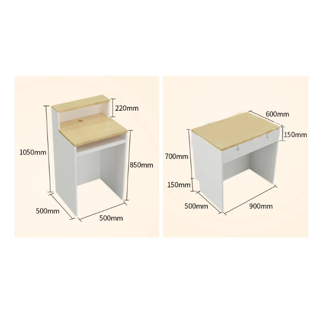 Clothing dress service checkout counter cash counter for clothing shops cheap wooden retail front desk counter for sale price