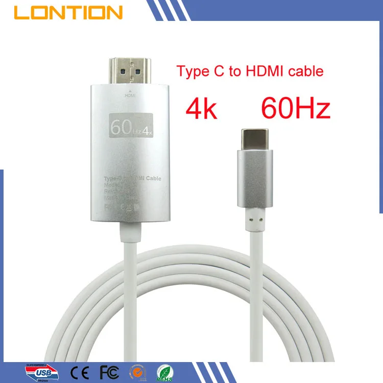 
Dongguan USB-C 3.1 cable for iphone hd hdtv cable 4k tv digital av multiport adapter 