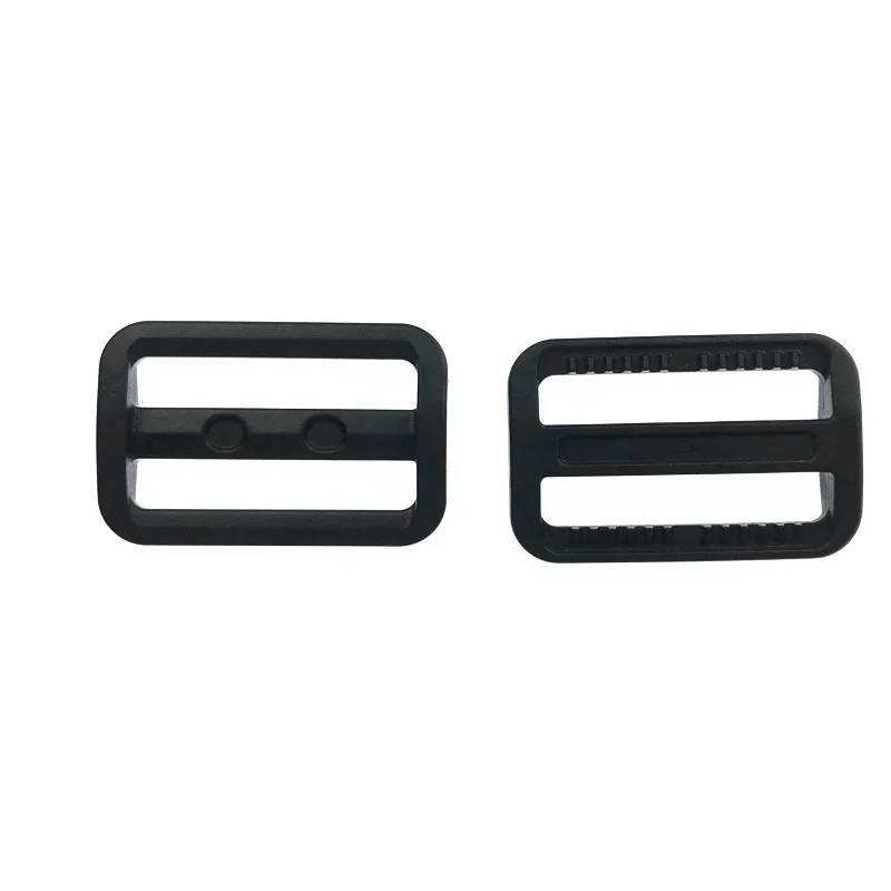 Custom metal adjustable tri glide slider buckle , hardware buckle for bags P-012