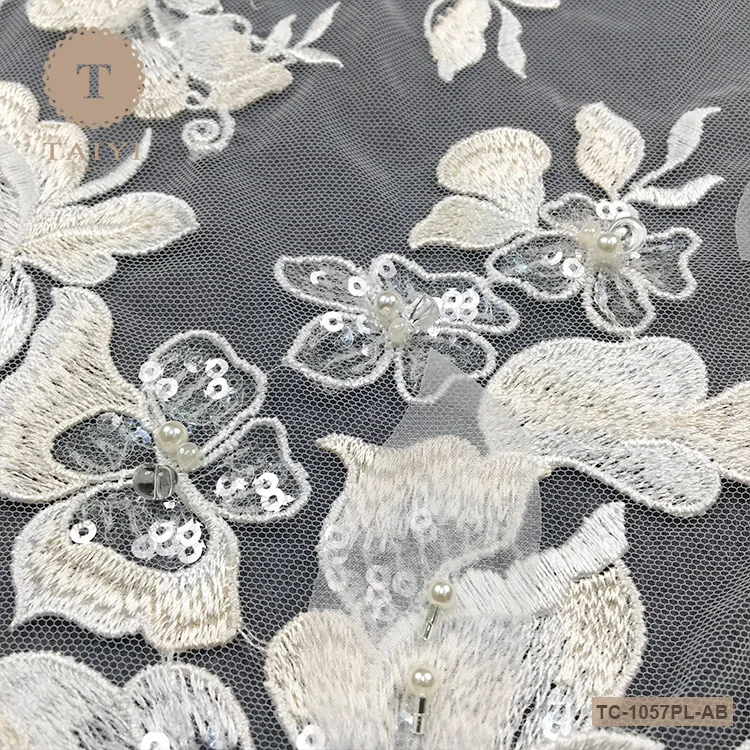 Eco-Friendly Lace Fabric Manufacture for Garment,Dress,Party,etc.