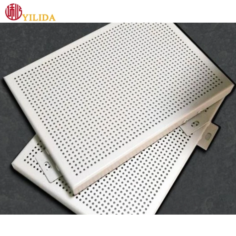 aluminum perforated metal fireproof panel moisture-proof ceiling
