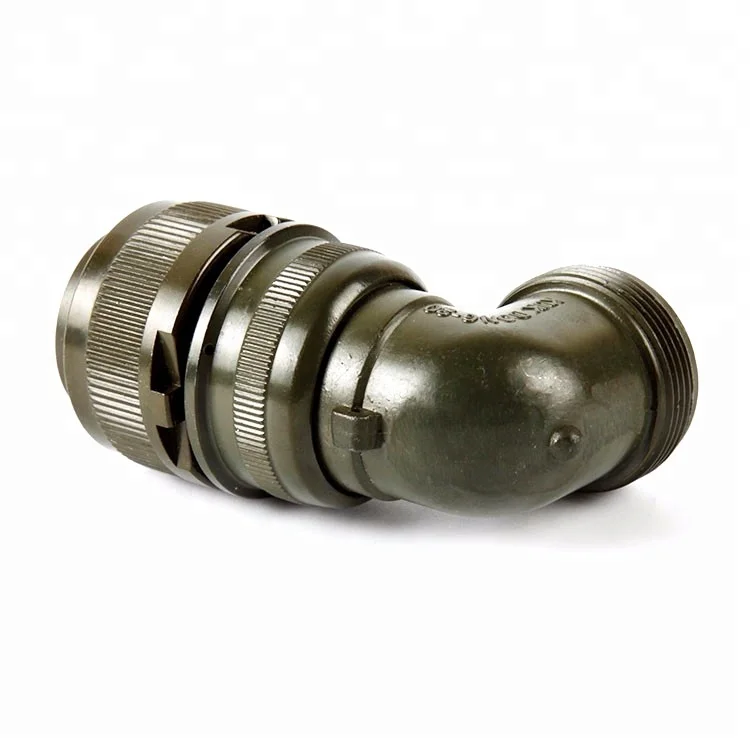 90 degrees circular grade metal waterproof electrical mil 5015 connectors