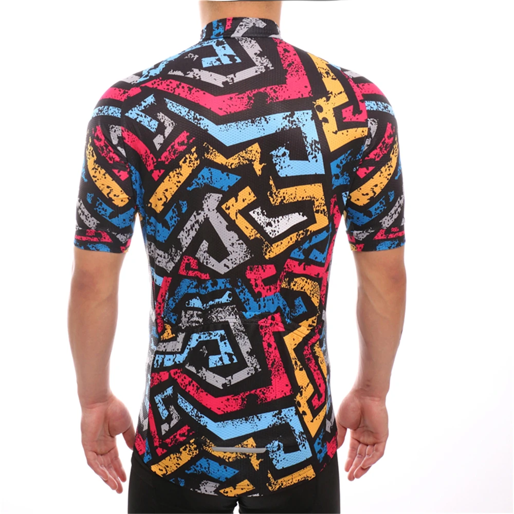 FUALRNY Cycling Jersey Mtb Bicycle Clothing Bike Wear Clothes Men snake skin Cycling Jersey Summer Mtb Jersey ciclismo Shorts