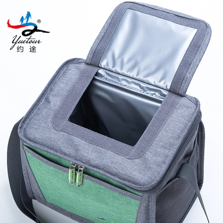 11L Foldable Square Insulated Mini Cooler Bag Insulated Lunch Bag