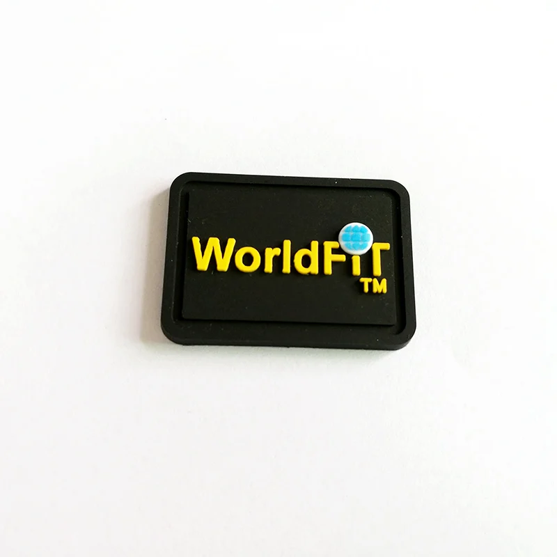 raised logo 3d print rubber clothing label