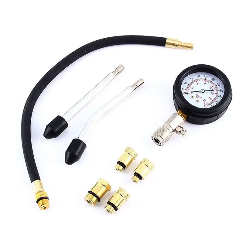 wholesale Professional Mechanics Gas Engine Cylinder Compression Tester Test Tool Kit
