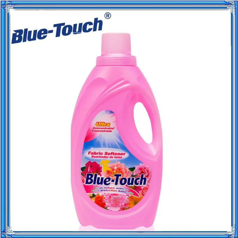 ROSE SCENT NEW BLUE-TOUCH LIQUID FABRIC SOFTENER 68OZ,LAUNDRY DETERGENT