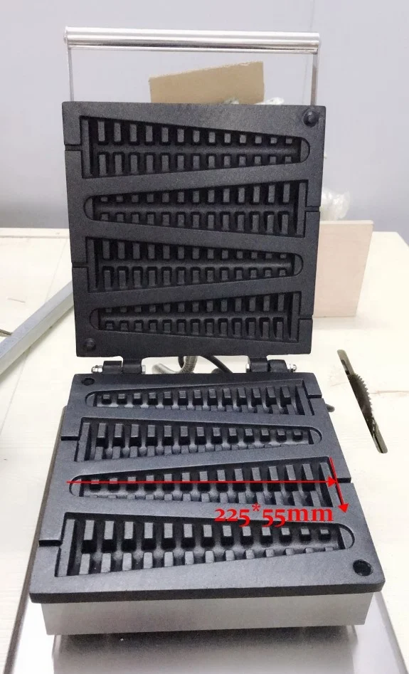 
Free shipping sent express Commercial 4pcs Lolly Stick Waffle Maker Machine Waffle Stick Baker Waffle Iron Cake Oven Electric 11 