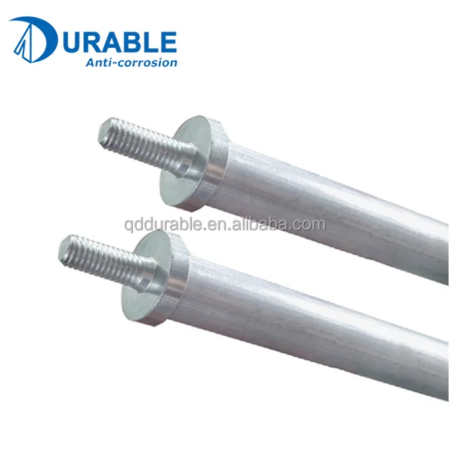 China supplier for aluminum zinc anode rod of water heater spare parts