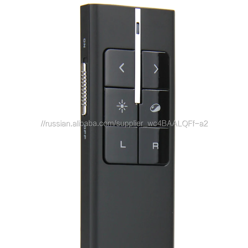 Презентации Powerpoint дистанционного перо мышь с лазерной указкой