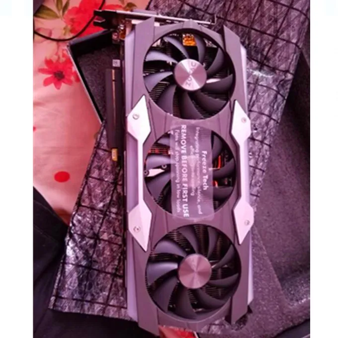original new ZOTAC GTX 1080ti AMP Extreme Monster Main Frequency 1759 vedio card on stock