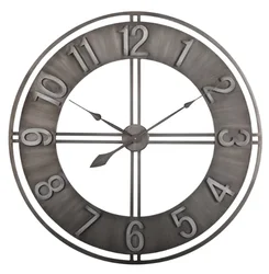 Amazon Metal Arab Numbers Wall Clocks Quartz Antique Style Single Face American Style Large All-season Separates from CN;FUJ