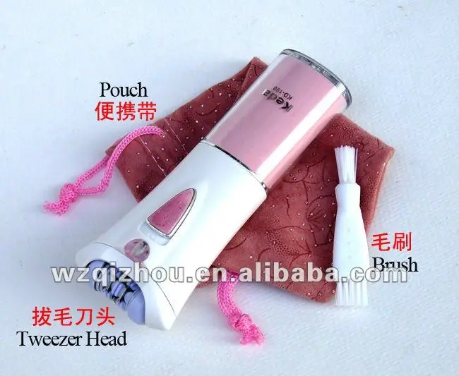 
2020 Fashionable Pretty And Colorful Battery Mini Epilator Shaver 