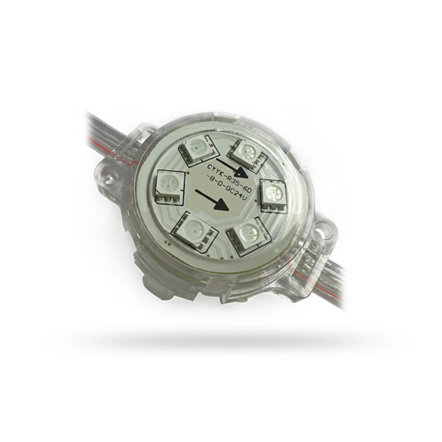 Programmable 30mm rgb pixel led ucs 1903 t1000 led pixel controller for point pixel light module