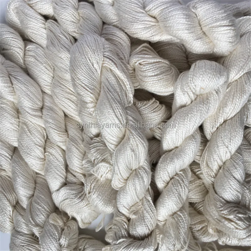 Cynthia заводская цена 100% шелковая пряжа для ручного вязания