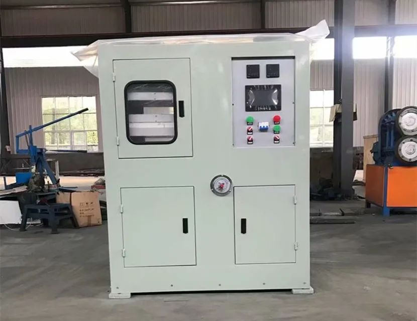 University Best Use PLC Control Lab Curing Press Rubber Vulcanizing Machine