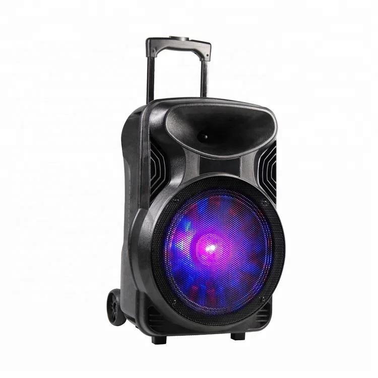 Дизайн 20 Вт 8 Ом Большой dj 12 дюймов Портативная колонка на колесиках коробка для системы pa