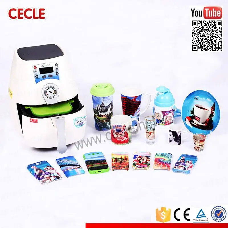 Hot selling 3d t shirt printing machine mug printing machine