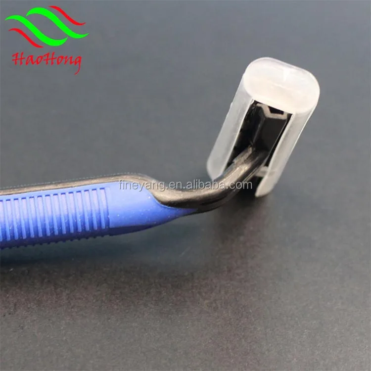 Factory wholesale disposable razor using in hotel with the lubricant strip