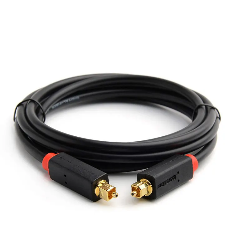 Toslink Gold plated connector audio 0ptical RG6 Coaxial Cable