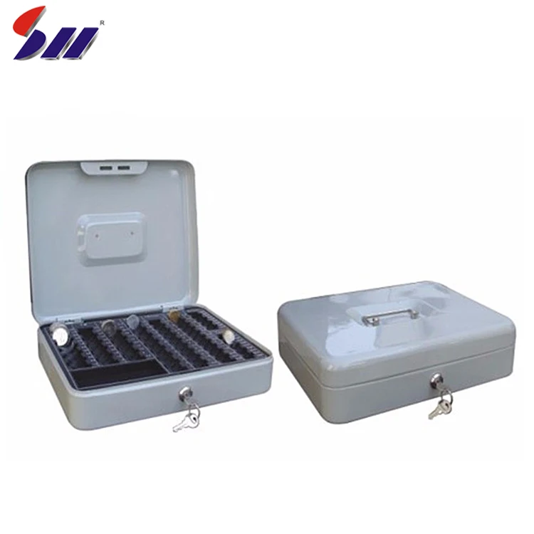 Фабрика принимает пользовательские дешевые деньги Сейф с съемным кассовый лоток