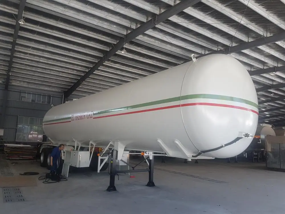 GOOD PRICE Axles 45000 Liters Storage Tanker LPG Gas Tank Semi Trailer for Sale