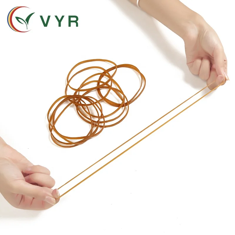 Оптовая продажа от производителя Yiwu, пластмассовые эластичные резинки желтого цвета на заказ