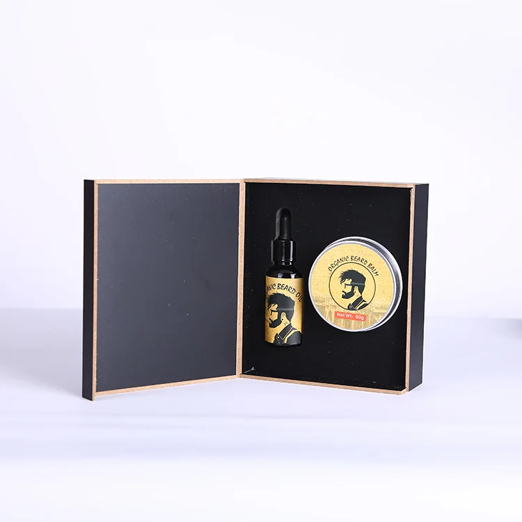 Wholesale Organic Moustache Styling Softens Grooming Kit Beard growth oil Gift Set Beard growth kit for Beard Oil