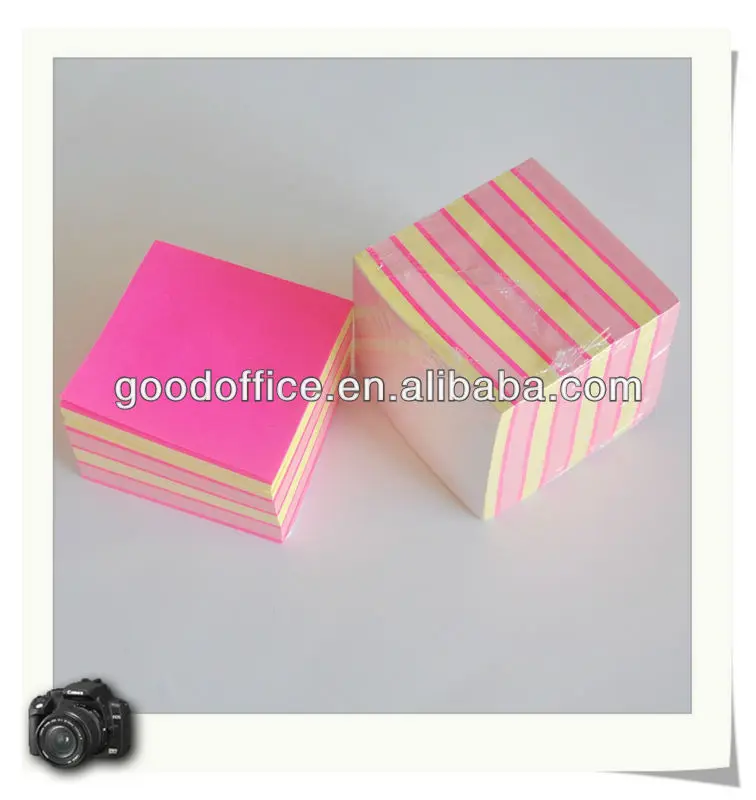 
Factory made color printing cheap custom design paper sticky notepads 