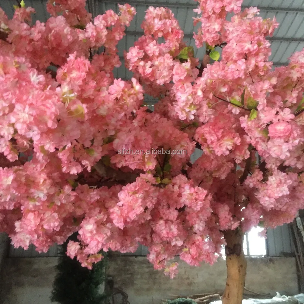 Artificial pink indoor cherry blossom tree wedding cherry blossom tree Japan cherry blossom