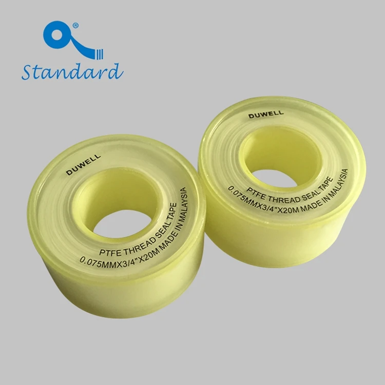 Virgin PTFE thread sealing tape for gas pine  and faucet systems
