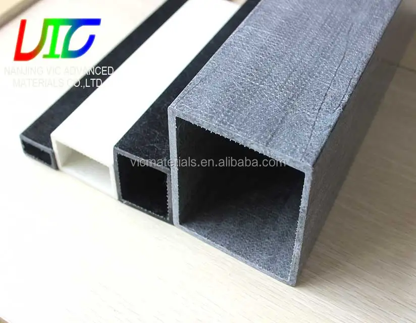 
Best selling fiberglass rectangular tube, high strength FRP rectangular tube with low price 