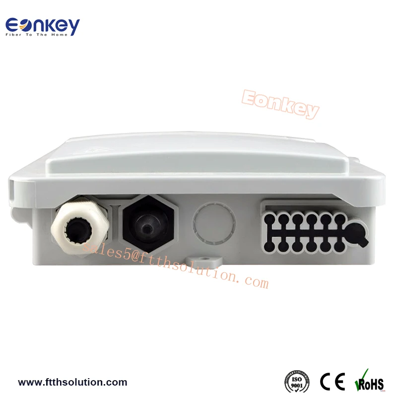 
Eonkey PCB FTTH 12 ports FDB Outdoor distribution box with 8 port poe switch 