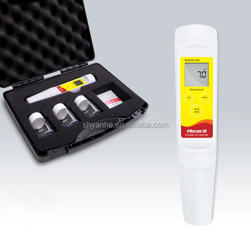 LCD Display Pocket Saliva/ Urine pH Meter