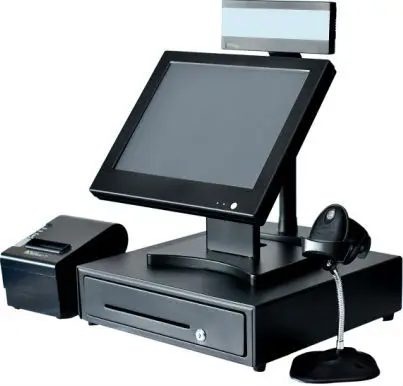 15 'полный набор pos-систем/POS-терминал/pos-терминал, кассовый аппарат
