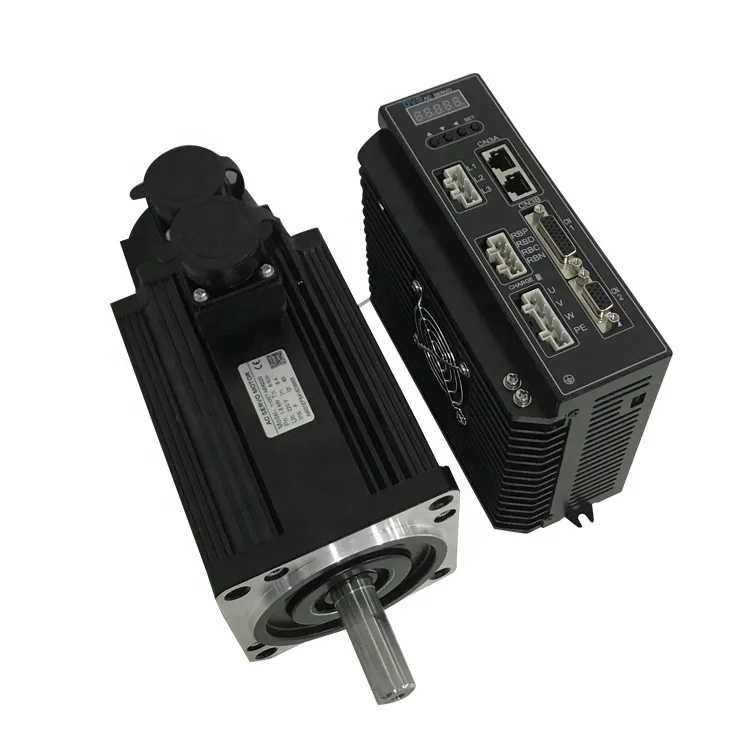 750W 2.4N.m 3000rpm encoder automatic ac servo motor
