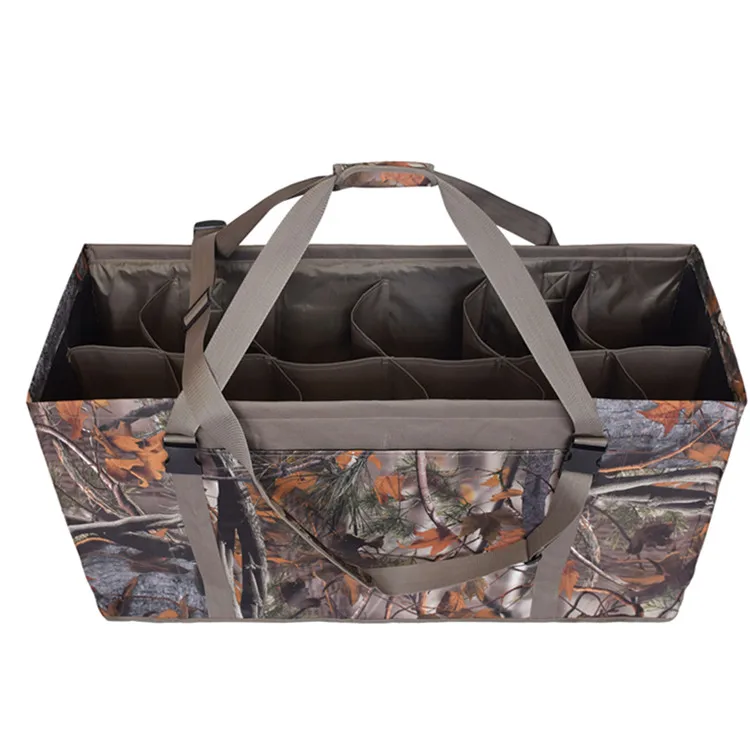 Охотничья камуфляжная сумка с 12 прорезями и ремешком на плечо