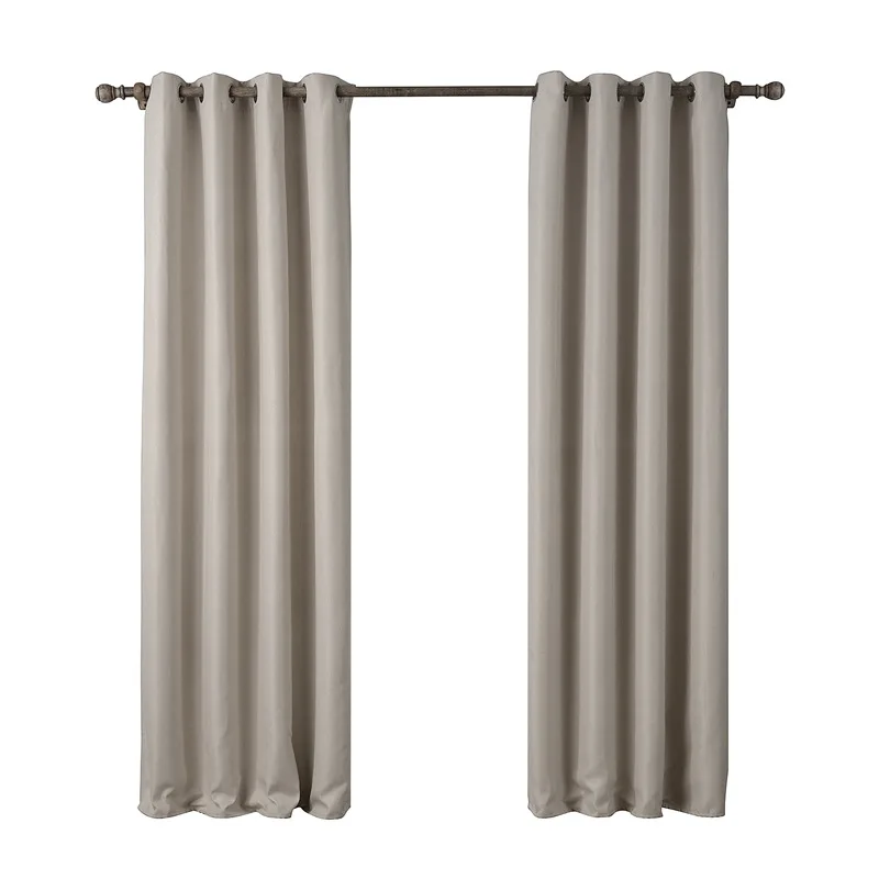 Curtain fabric manufacturers office ready made blackout window curtain