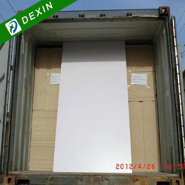 12mm, 15mm, 16mm, 18mm and 25mm White Melamine Faced Particle Board for Cabinet