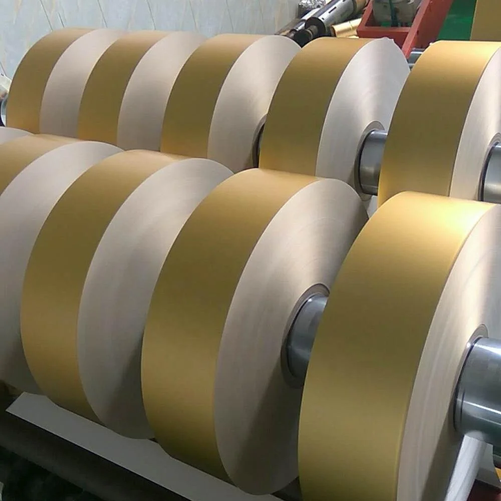 Gold supplier silver gold cigarette packet inner liner cigarette aluminum foil paper