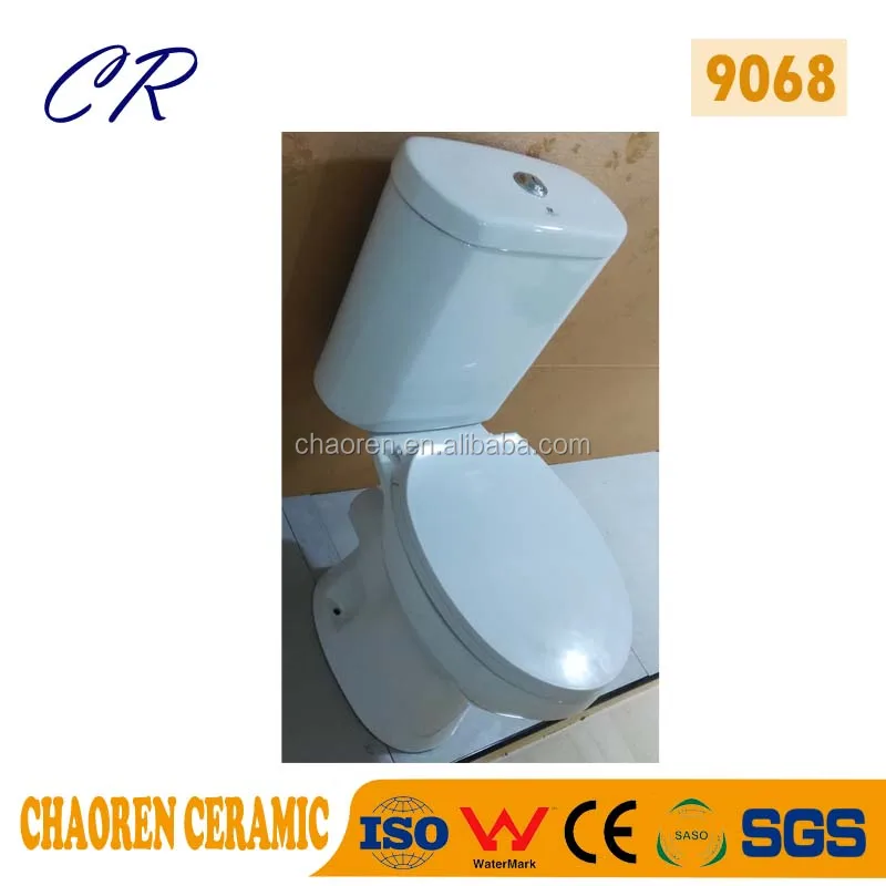 two-pieces wc Middle East bathroom chinese supplier toilet bowl integrated twyford toilet WC die Toilette