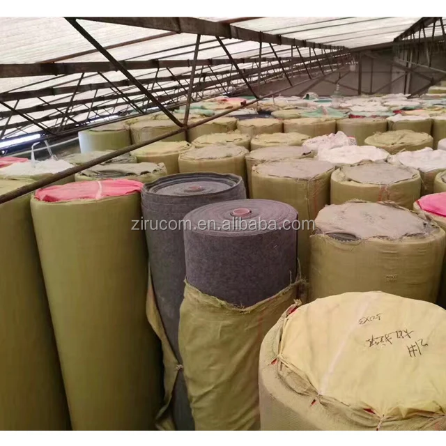 Factory direct sale hotel used polyester carpet runner for corridor/Polyester non woven velour needle punched car felt carpet