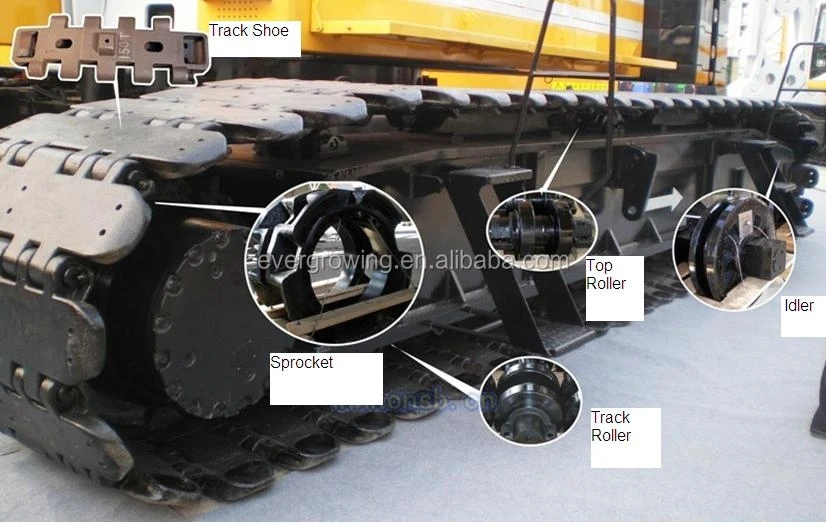 Durable Quality Idler for 275 ton Liebherr LR1200 Crane Construction Machinery Parts