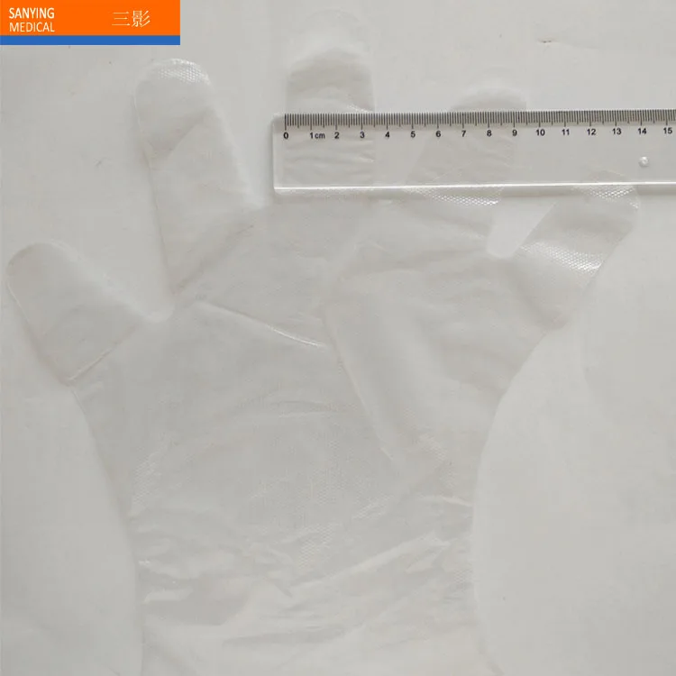 
Medical Manufacturer PE Disposable Gloves 