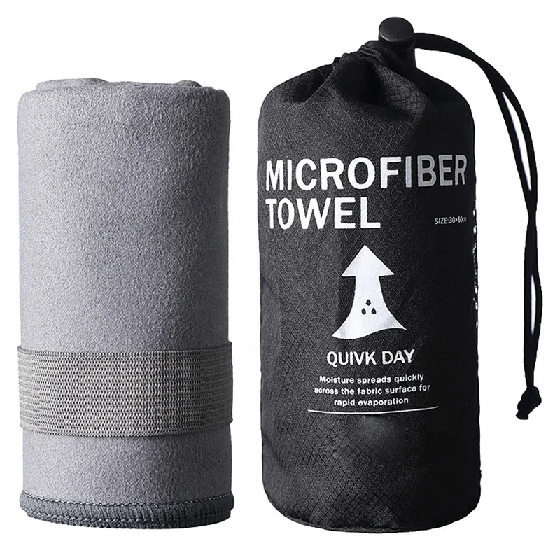 High quality washable soft absorbent microfiber sport towel for gym