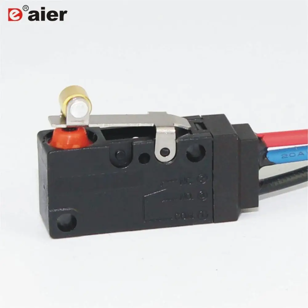 200 мм провод свинца герметичный 5A 250V ролик рычаг Предел Микро Переключатель