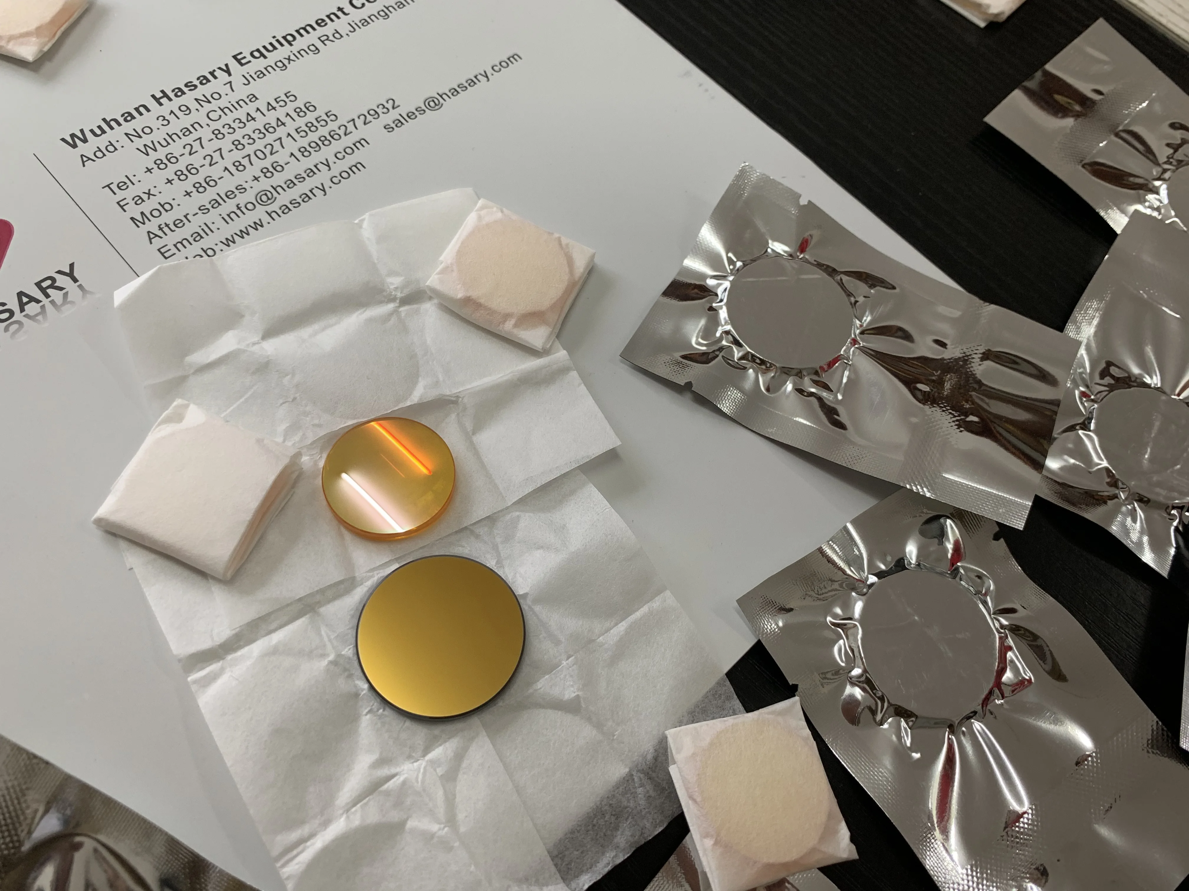 High quality  diameter 20mm imported focus lens for CO2 engraving machine