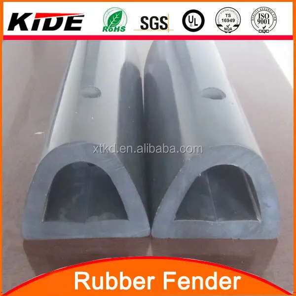 High quality boat D type rubber fenders