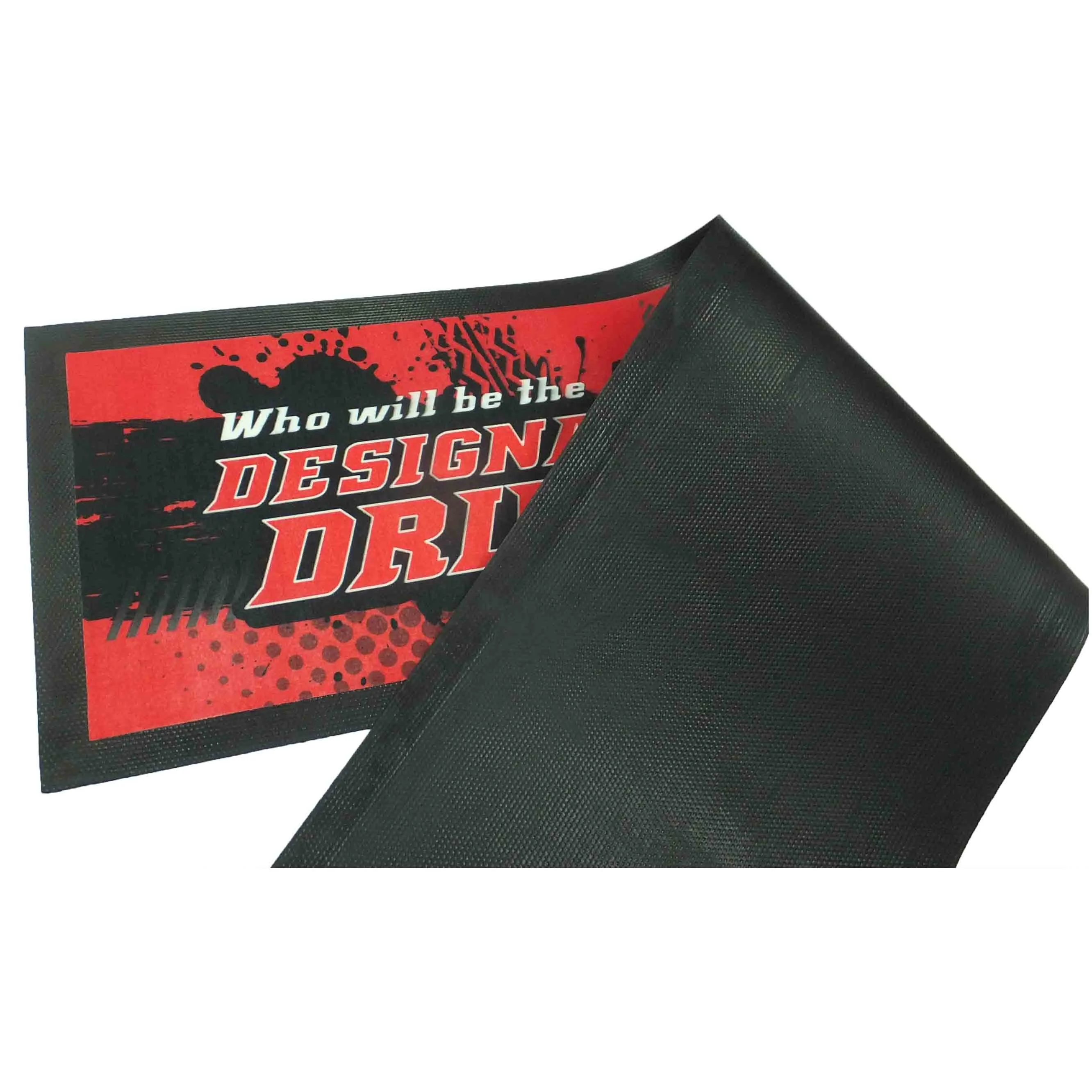 custom branded logo promotion printed rubber bar counter drinking mat bar mat gift beverage manufacture glass bar runner mat