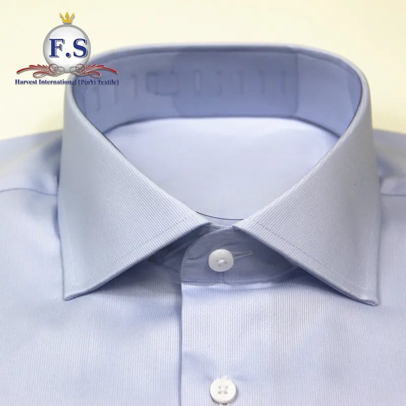 100% Cotton SCustom man suit made to measure bespoke mens dress shirt